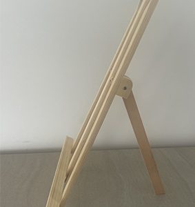 Chevalet décoratif – petit modèle – bois fin